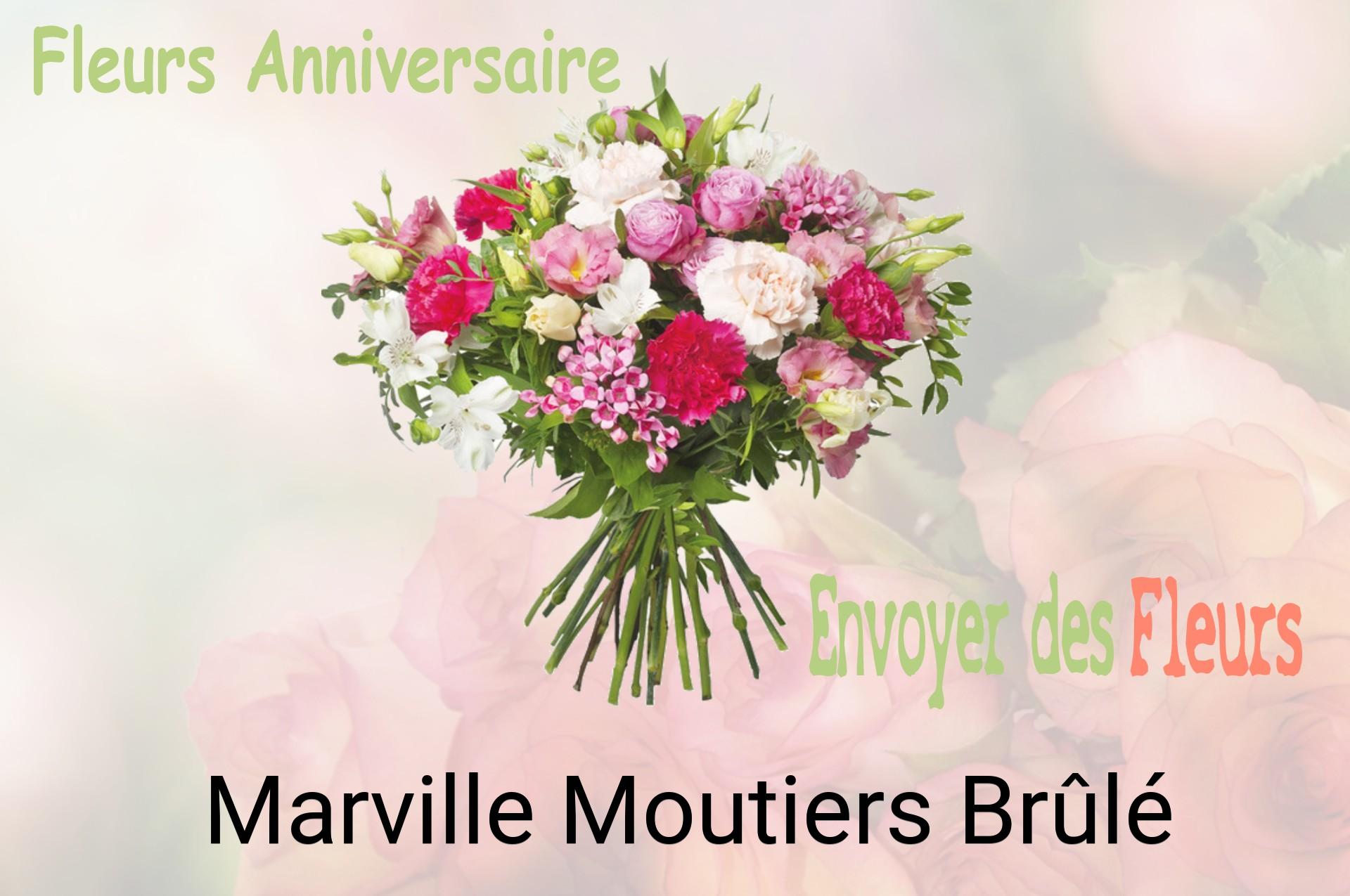 Bouquet de fleurs d’anniversaire livré à Marville-Moutiers-Brûlé