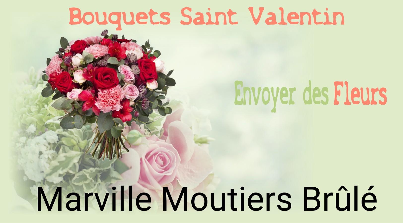 Roses de Saint-Valentin livrées à Marville-Moutiers-Brûlé